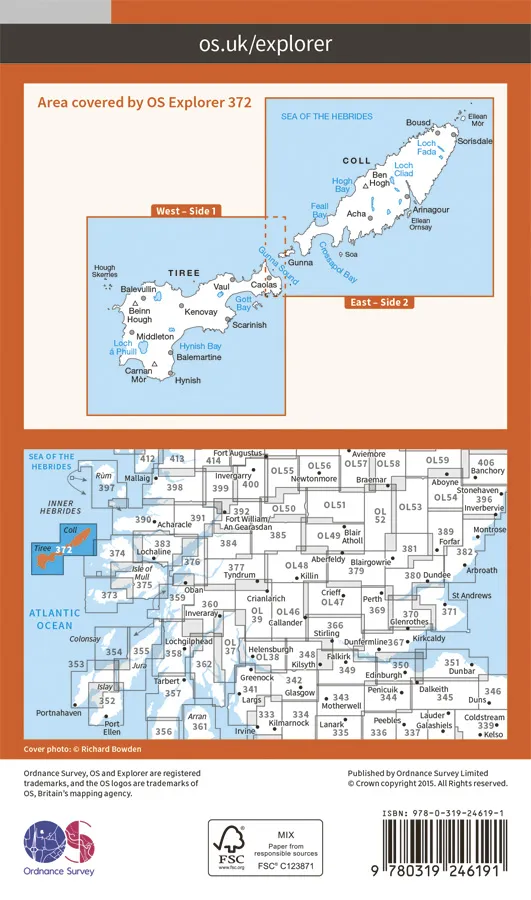 OS Explorer - 372 - Coll & Tiree - Image 2