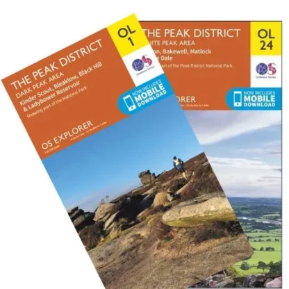 OS Explorer Map Set - Peak District