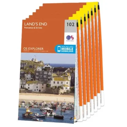 OS Explorer Map Set - Cornwall