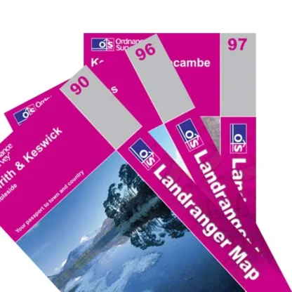 OS Complete Landranger Map Set