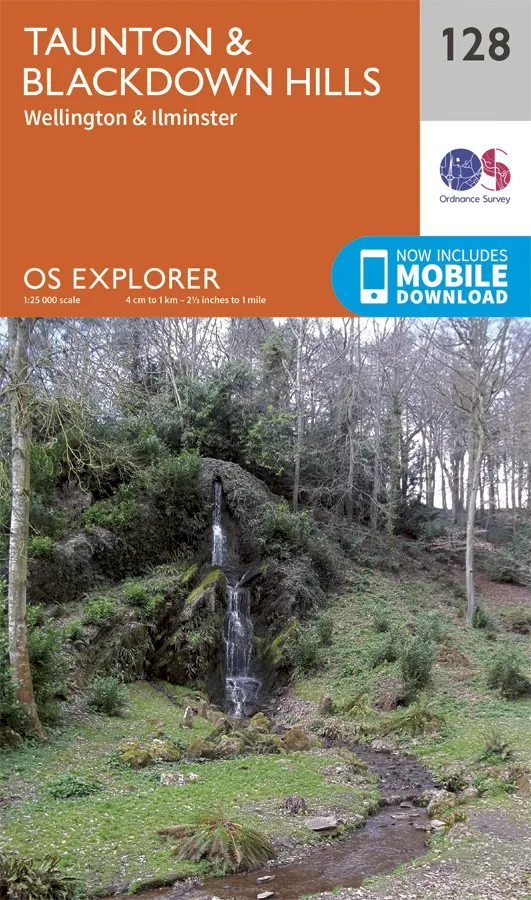 OS Explorer - 128 - Taunton & Blackdown Hills