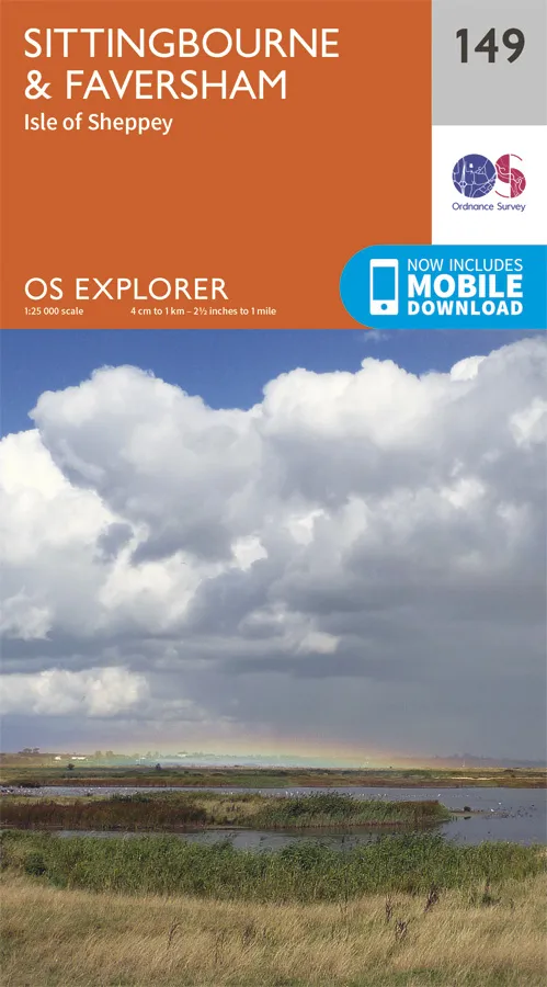OS Explorer - 149 - Sittingbourne & Faversham