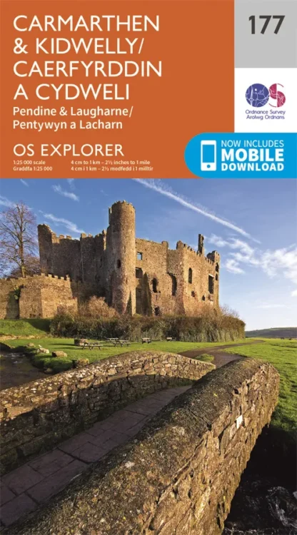 OS Explorer - 177 - Carmarthen & Kidwelly