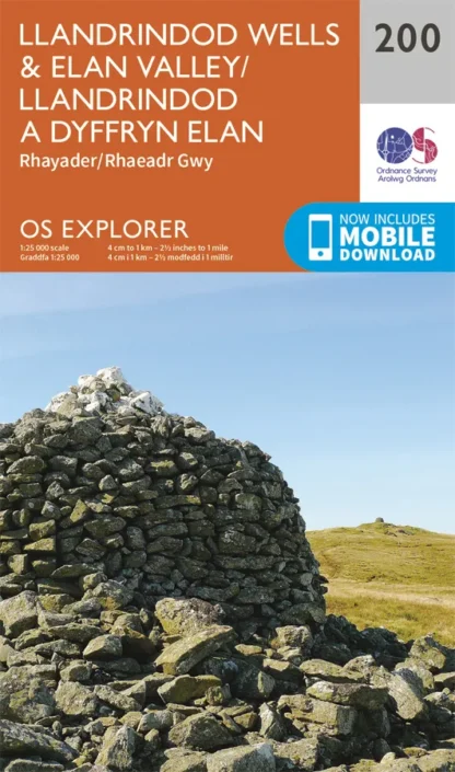 OS Explorer - 200 - Llandrindod Wells & Elan Valley