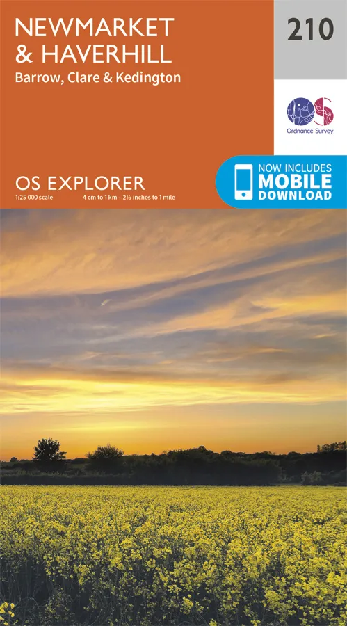 OS Explorer - 210 - Newmarket & Haverhill