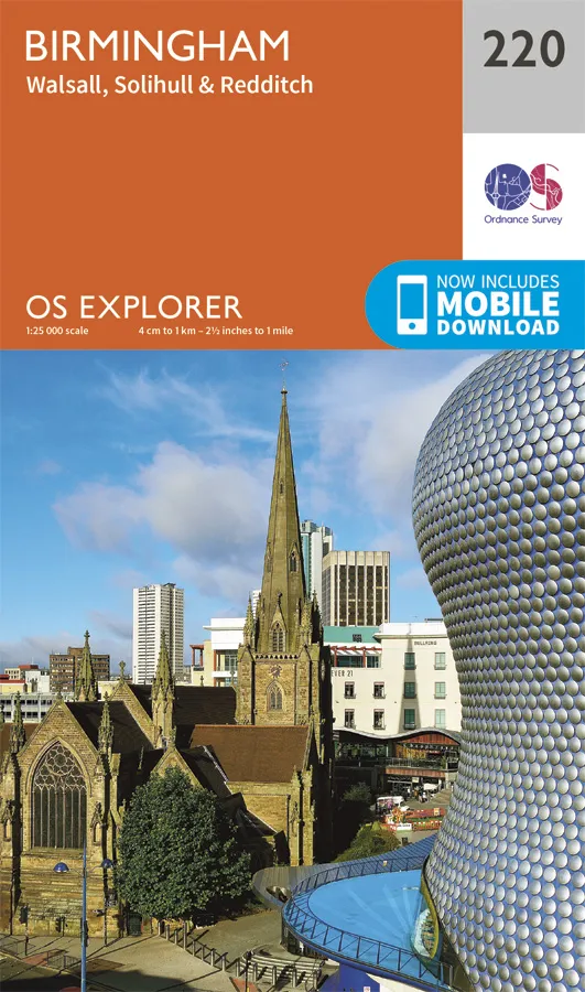 OS Explorer - 220 - Birmingham