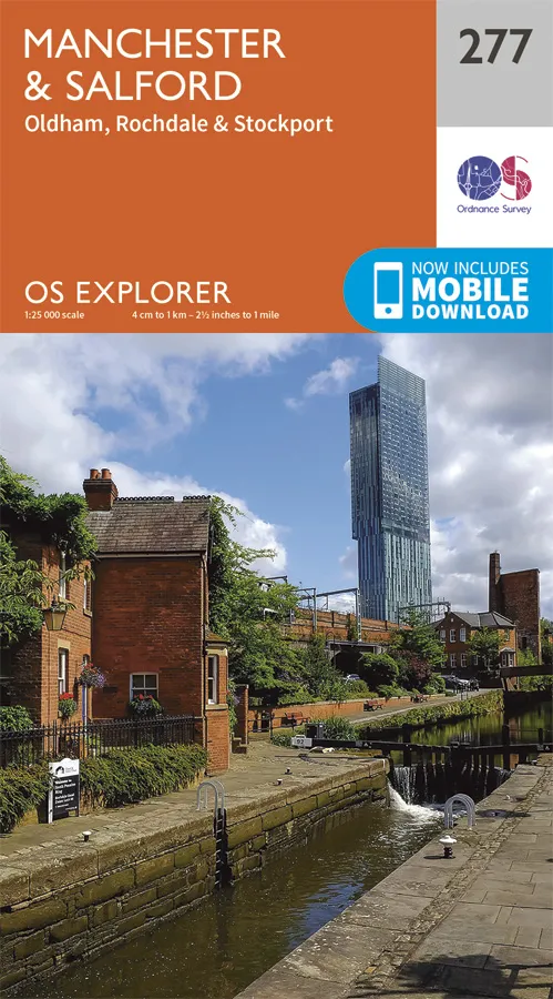 OS Explorer - 277 - Manchester & Salford