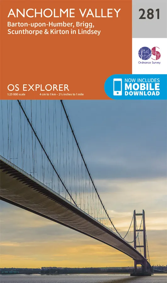 OS Explorer - 281 - Ancholme Valley