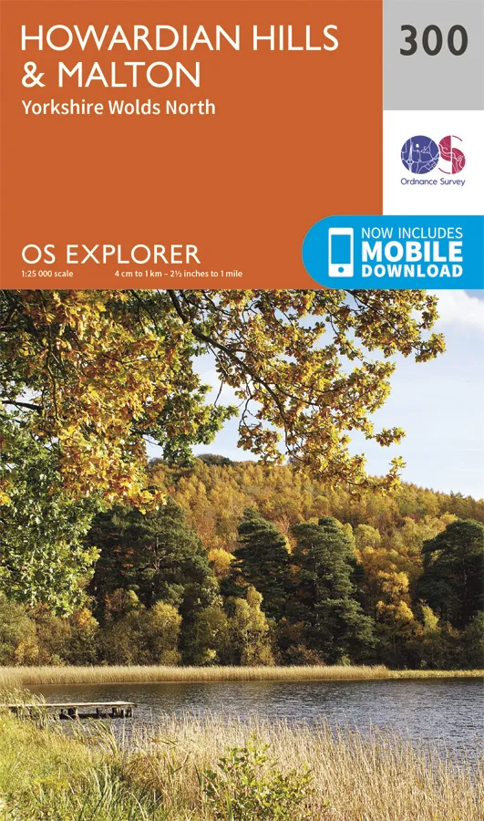 OS Explorer - 300 - Howardian Hills & Malton