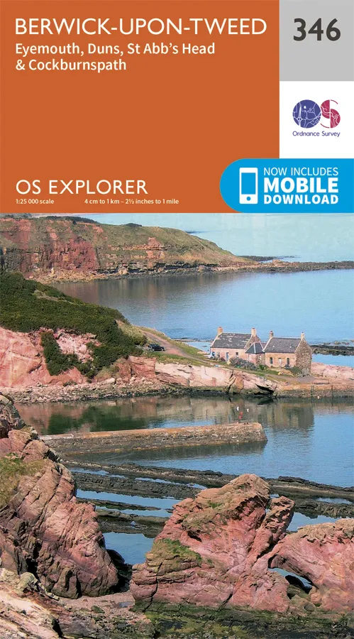 OS Explorer - 346 - Berwick-upon-Tweed
