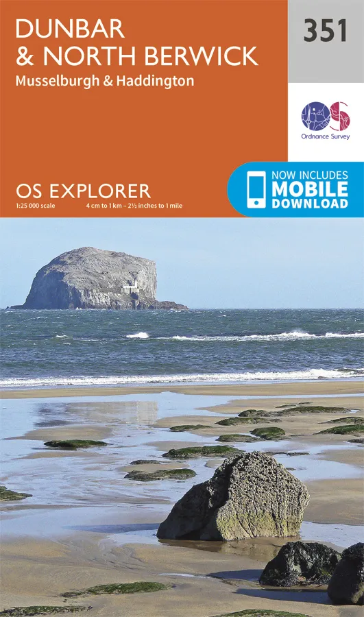 OS Explorer - 351 - Dunbar & North Berwick