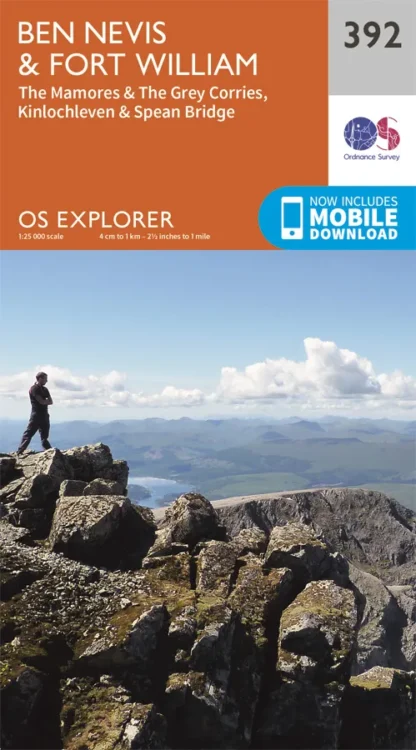 OS Explorer - 392 - Ben Nevis