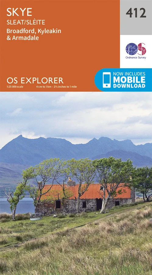 OS Explorer - 412 - Skye - Sleat