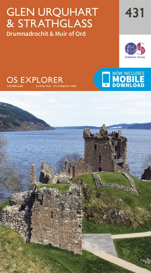 OS Explorer - 431 - Glen Urquhart & Strathglass