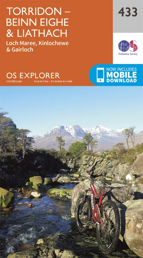OS Explorer - 433 - Torridon - Beinn Eighe & Liathach
