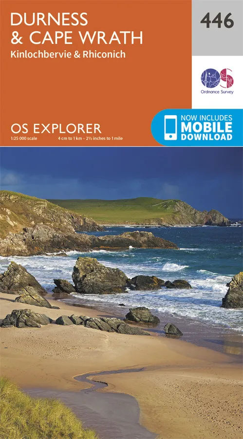 OS Explorer - 446 - Durness & Cape Wrath