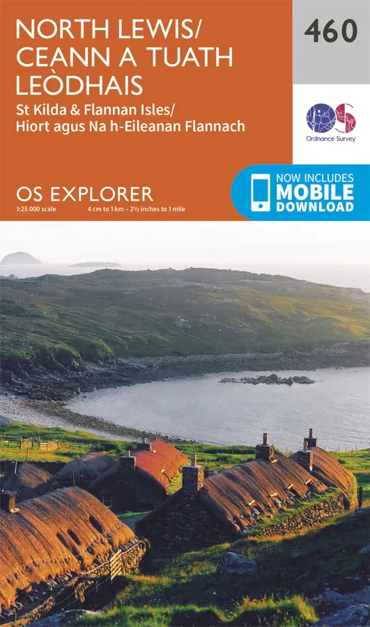 OS Explorer - 460 - North Lewis