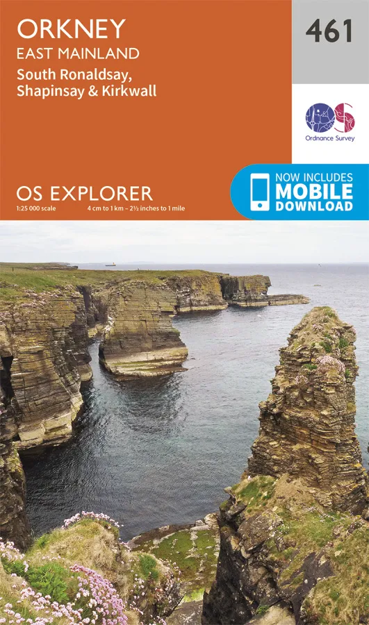 OS Explorer - 461 - Orkney - East Mainland