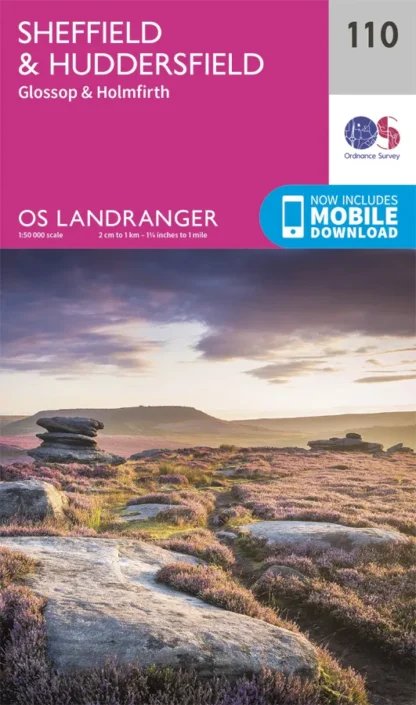 OS Landranger - 110 - Sheffield & Huddersfield, Glossop & Holmfirth