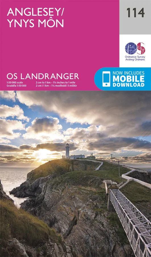 OS Landranger - 114 - Anglesey