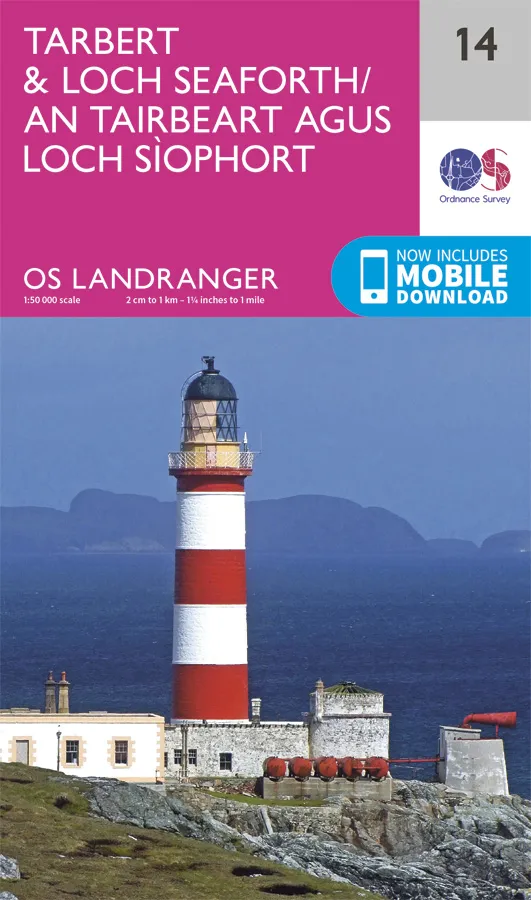 OS Landranger - 14 - Tarbert & Loch Seaforth