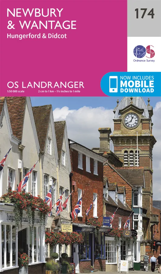 OS Landranger - 174 - Newbury & Wantage, Hungerford