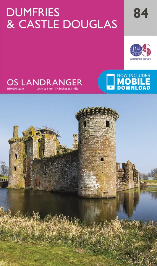 OS Landranger - 84 - Dumfries & Castle Douglas