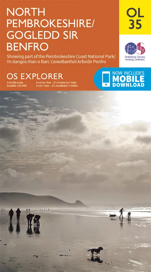 OS Explorer Leisure - OL35 - North Pembrokeshire