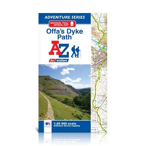 A-Z Adventure Atlas - Offa's Dyke Path