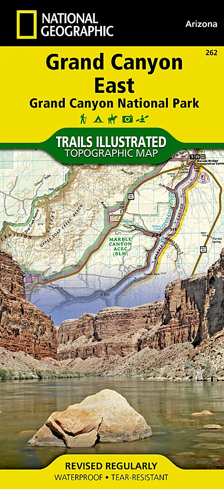 National Geographic - Trails Illustrated Maps - Grand Canyon East