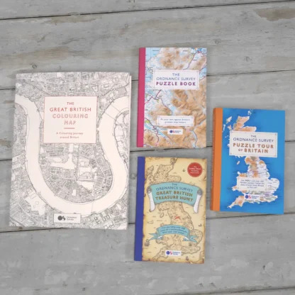Map Gift Set Bundle - OS Puzzle Collection