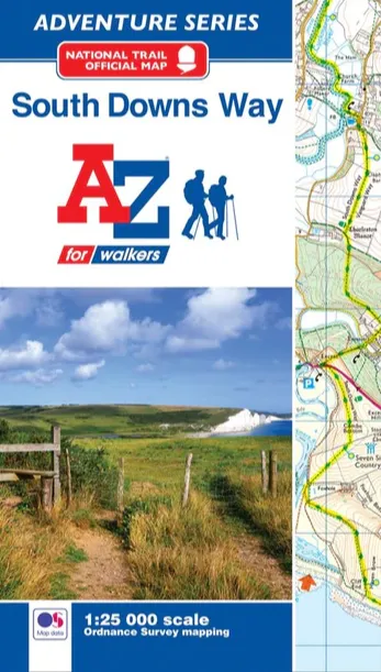 A-Z Adventure Atlas - South Downs Way