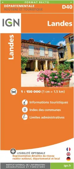 IGN Departmental - Landes - D40 - Image 2