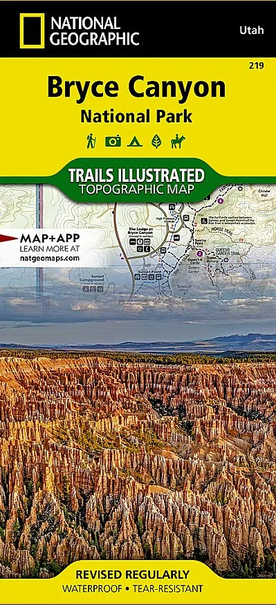 National Geographic - Trails Illustrated Maps - Bryce Canyon