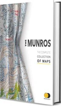 Harvey - The Munros, The Complete Collection Of Maps (Hardback Book)