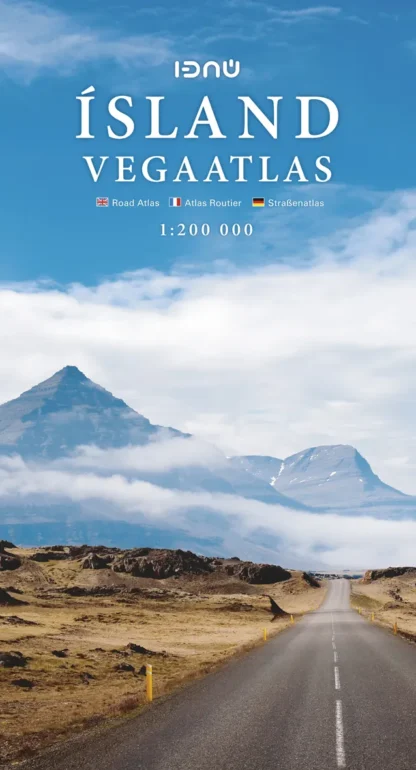 Ferdakort - Iceland Road Atlas Spiral - 1:200,000