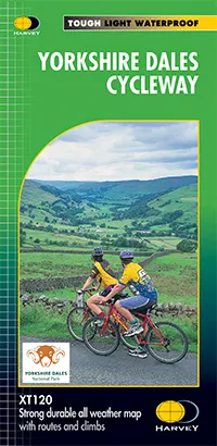 Harvey Cycle Map - Yorkshire Dales Cycleway