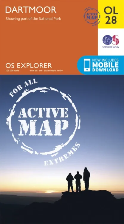 OS Explorer Active - 28 - Dartmoor