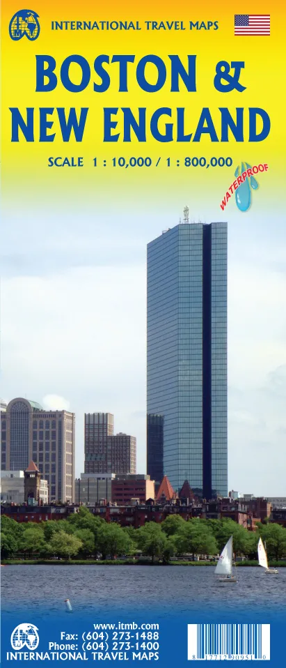 ITMB - World Maps - Boston & New England - Image 2