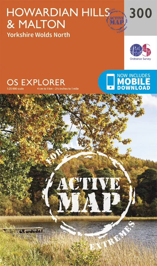 OS Explorer Active - 300 - Howardian Hills & Malton
