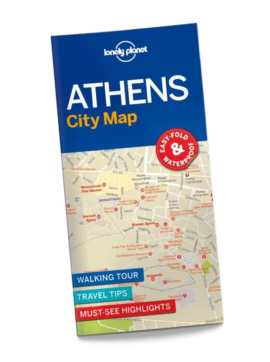 Lonely Planet - City Map - Athens - Image 2