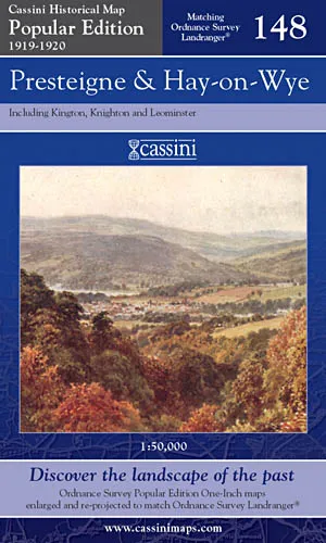Cassini Popular Edition - Presteigne & Hay-on-Wye (1919-1920) - Image 2