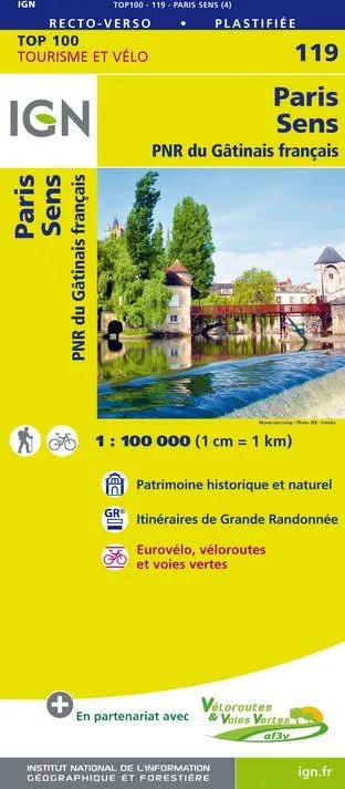 IGN Top 100 - Paris / Sens PNR du Gatinais francais - Image 2
