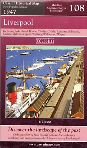 Cassini Popular Edition - Liverpool (1947)