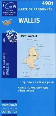 IGN Top 25 - Serie Bleu - Wallis (Ile) 2117