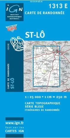 IGN Top 25/Bleue - St-Lo - Image 2