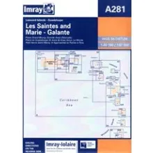 Imray A Chart - Guadeloupe - Les Saintes & Marie Galante (A281)