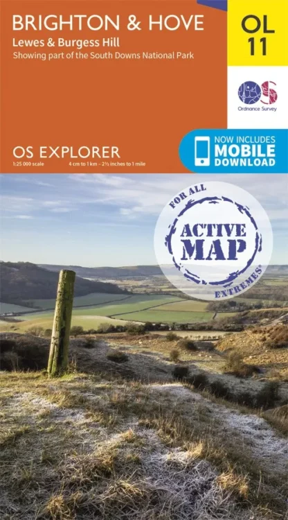 OS Explorer Active - 11 - Brighton & Hove