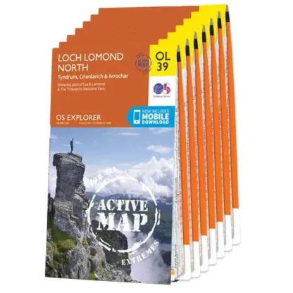 OS Explorer Active Map Set - West Highland Way