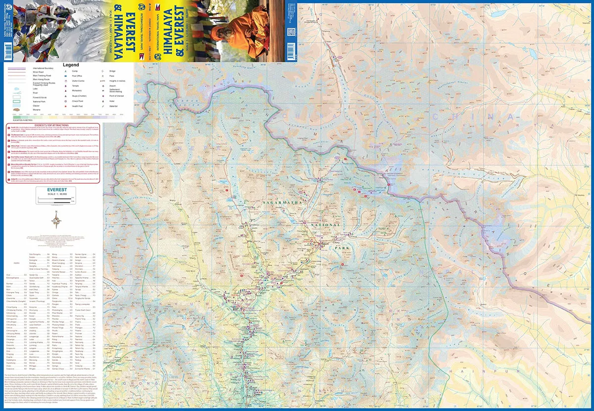 ITMB - World Maps - Everest & Himalaya - Image 2